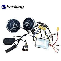 10 inch 30 65km 48v500w800w1000w double drive hub motor and controller electric bike kitscooter wheel brushless motor bicicleta