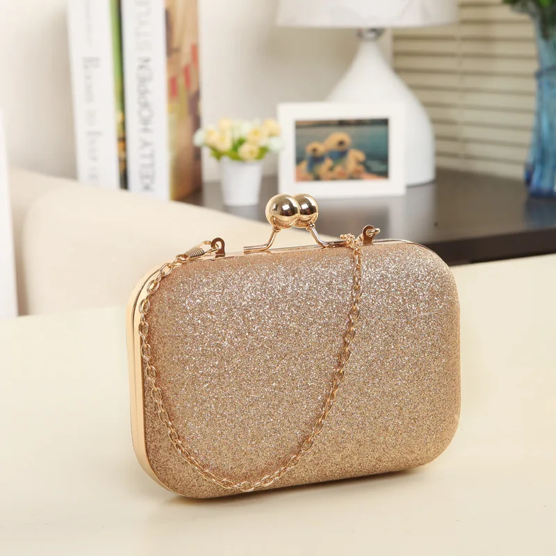 

2020 new women's bag Korean fashion night mini bag clip shoulder cross-body bag hand clutch mobile phone bag