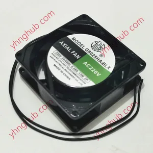 AXIAL G8025HA2BLX AC 220V 0.08A 80X80X25mm Server Spuare Fan