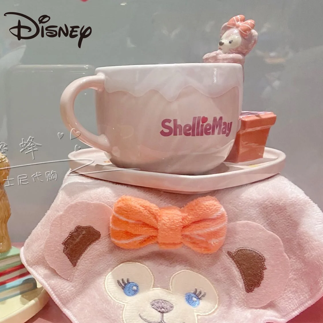 

Керамическая чашка Disney Star Dai Lou Daffy, чашка для воды Tokatong Mark, чашка для послеобеденного чая со звездами, Экологичная многоразовая чашка