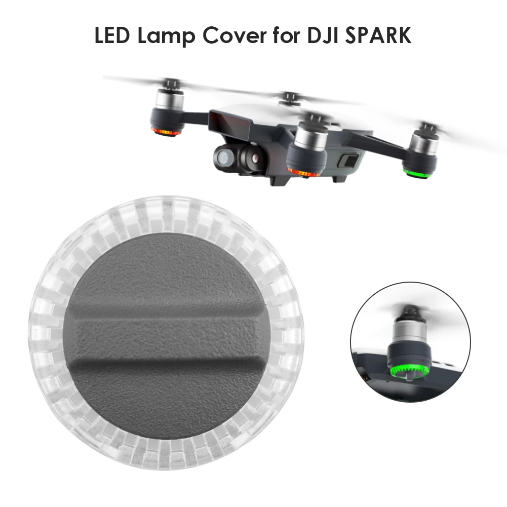 

Plastic LED Cover for DJI Spark RC Drone Component Lamp Shell LED Light Protective Shell Accessories Replacement Repair Part