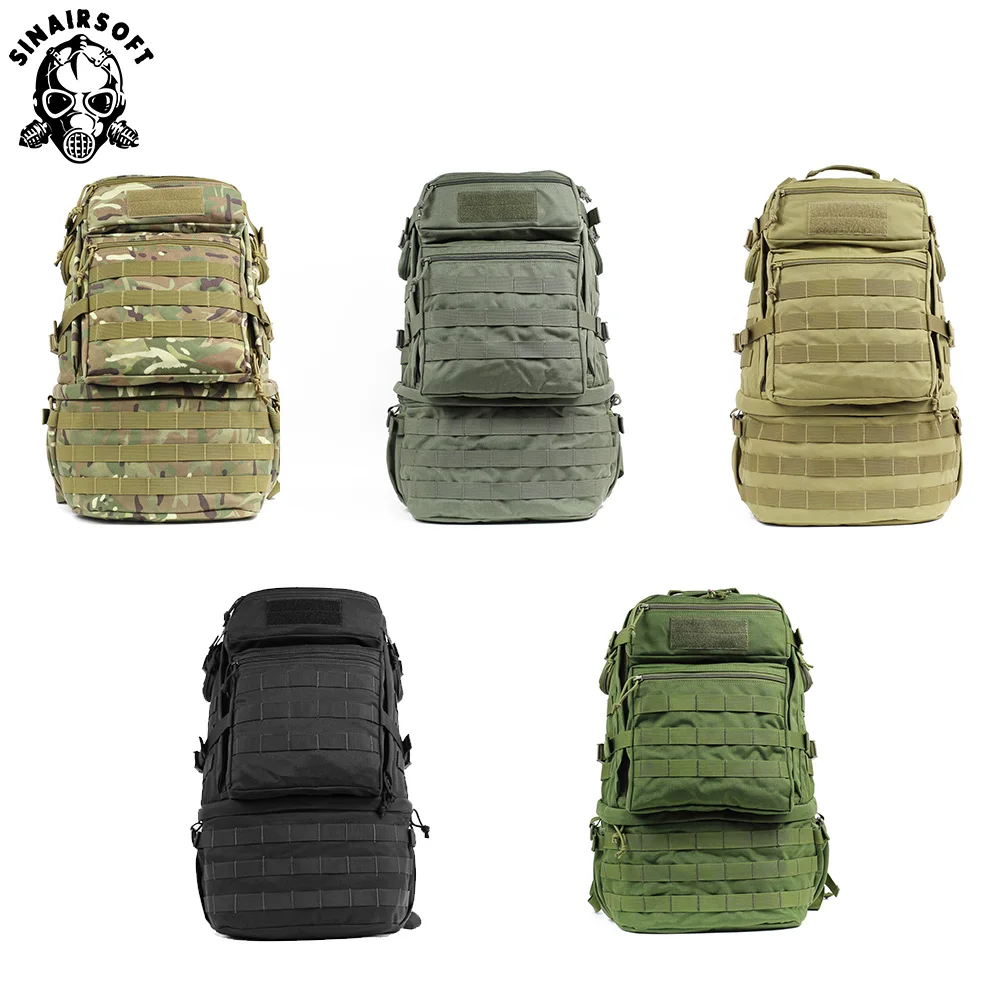 SINAIRSOFT 65L открытый полевой Многофункциональный тактический рюкзак ilitary Рыбалка водонепроницаемый Molle-Pack треккинг Охота-сумка