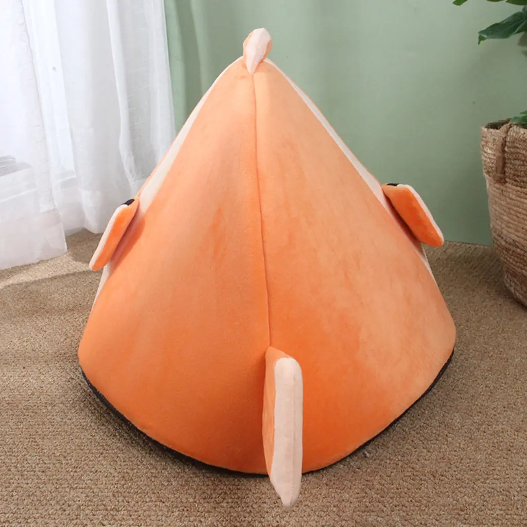 

Домашние животные пещера кровать моющаяся пещера уютная мягкая теплая для дома маленькая средняя собака кошка