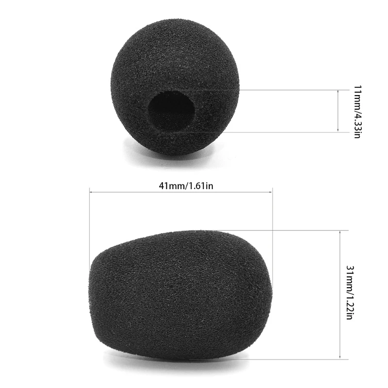

Foam Cover Mic Windscreen Microphone Cover Handheld Foam Windscreen AudioPerfect Filter for Recording T21A