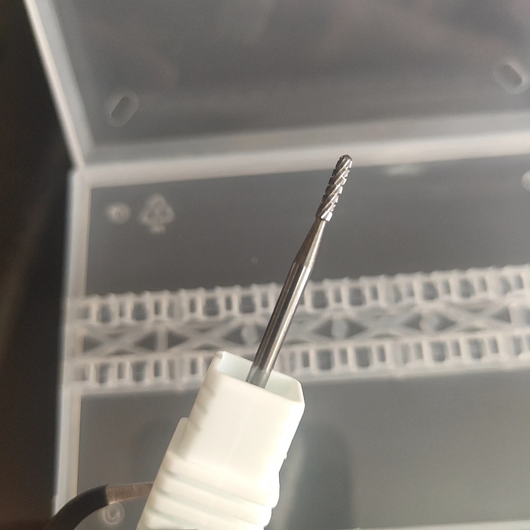 Quality! 1pcs Tungsten Carbide Nail Drill Bit Milling Eletric Manicure Machine Equipment Cuticle Clean Burr Dental