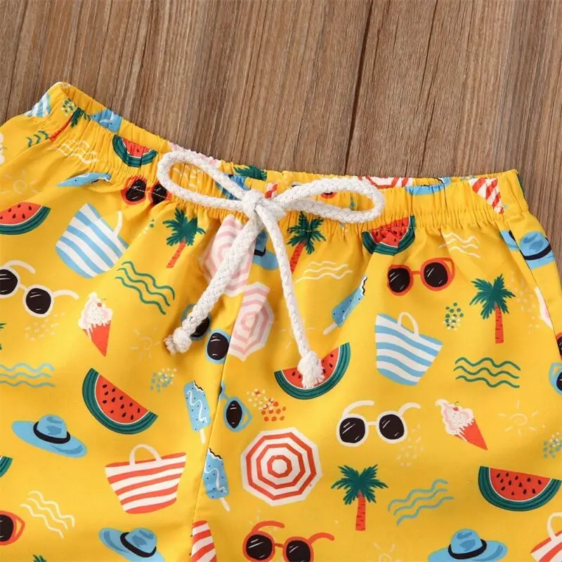 Children Summer Swim Trunks Newborn Baby Boys Swim Pants Shorts Bottoms Beach Panties images - 6
