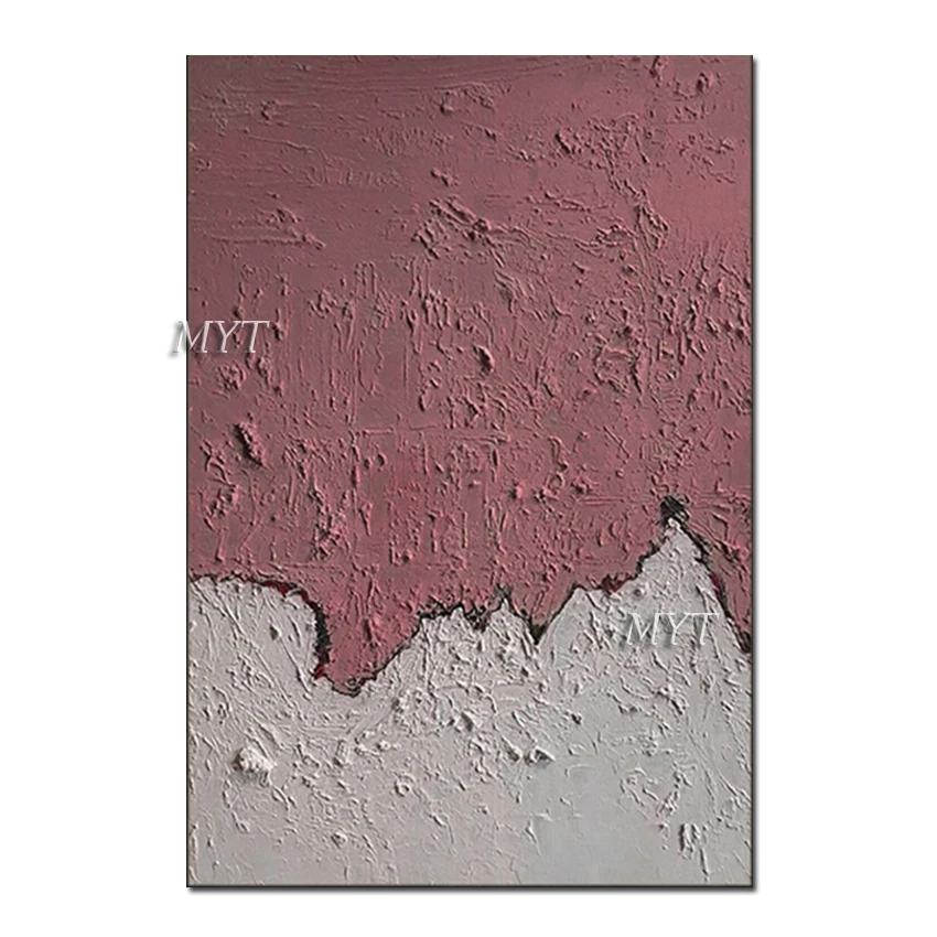 Современная Абстрактная живопись фактурной холсте Высокое качество палитра