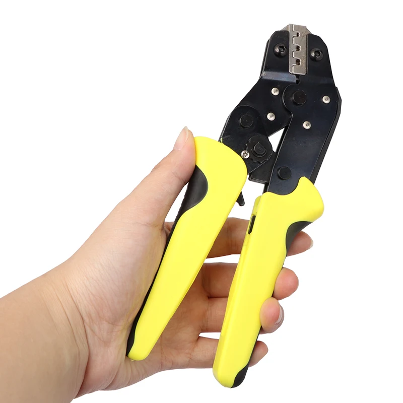 

0.25-6 mm2 Wire Crimper Multi Tool Engineering Ratchet Cord End Terminals Crimping Pliers