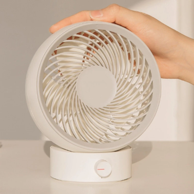 

Desk Fan Small Personal Desktop Table Fan with Strong Wind Quiet Operation Portable Mini Fan for Office Bedroom
