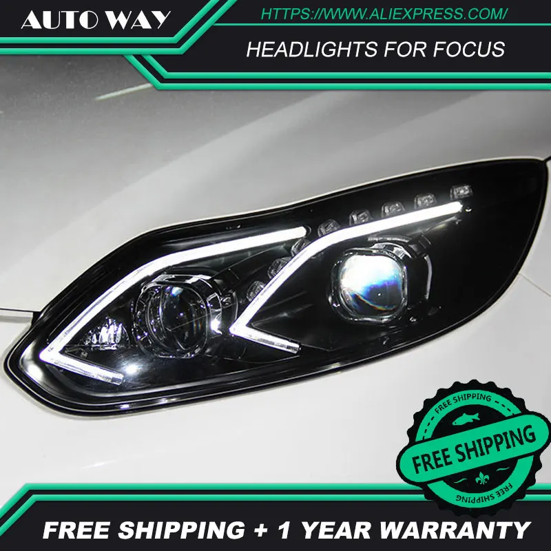 Стайлинг автомобиля светодиодные HID Rio светодиодный Ford Focus фары передняя фара
