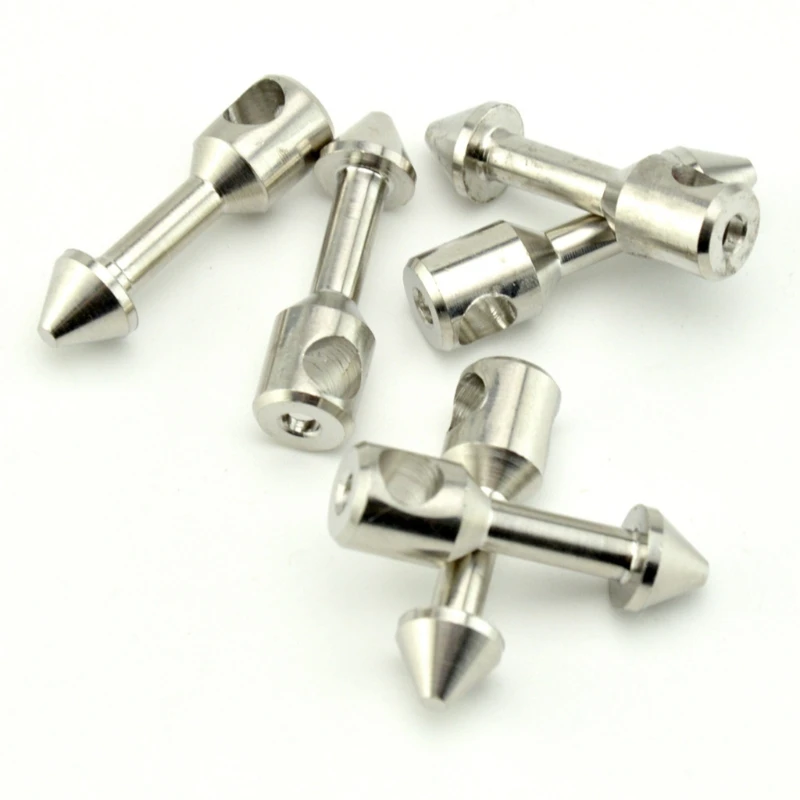 6 шт Нержавеющая сталь рыболовли ловильный ремешок с подвеской в форме ногтей