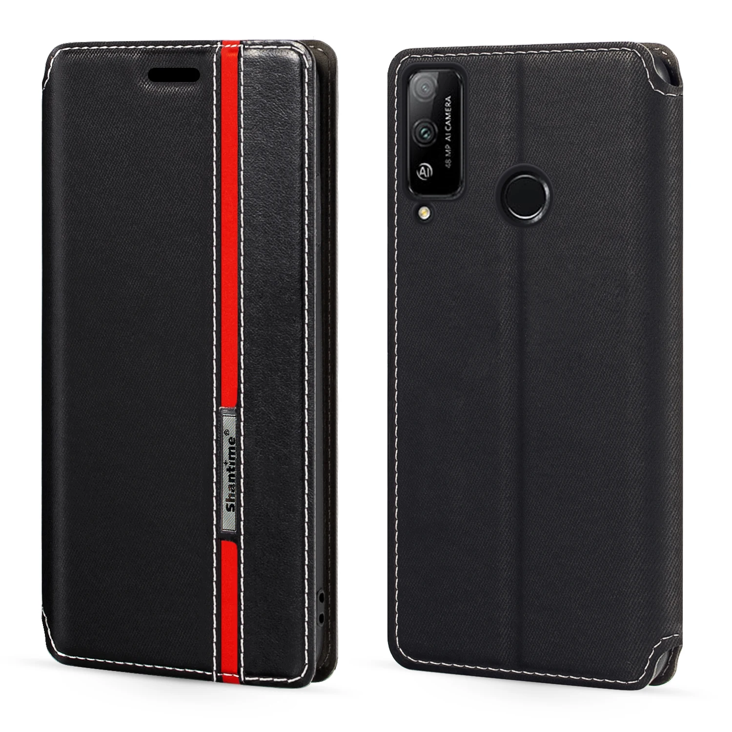 

Чехол для Huawei Honor Play 4T, модный разноцветный кожаный флип-чехол с магнитной застежкой и отделением для карт, 6,39 дюйма