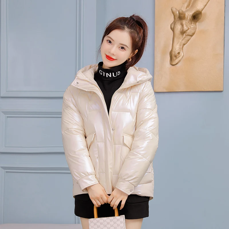 Зимнее женское пальто ISENMAL модное для девочек повседневные короткие