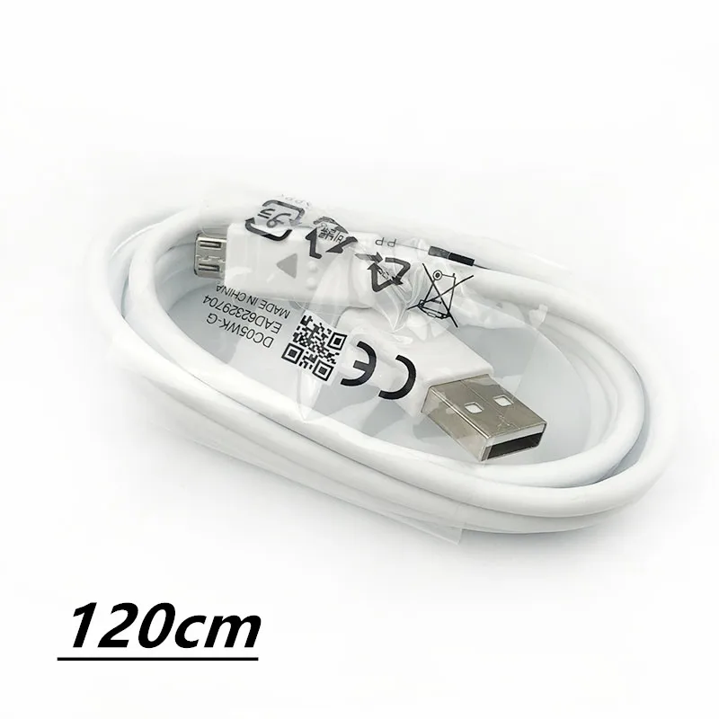 Оригинальный 120 см/180 см 28AWG накладной Кабель зарядного устройства микро-usb для LG G4