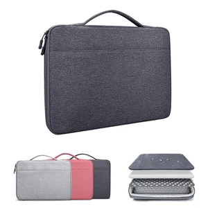 classic business handbag laptop bag for macbook dell hp lenovo 13 3 14 15 6inch notebook sleeve carrying case for portable cover free global shipping