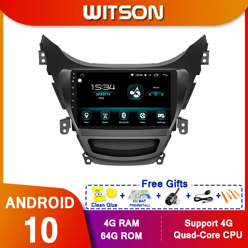 WITSON 9 &quotFULL HD сенсорный экран Android 10 0 Восьмиядерный Автомобильный GPS