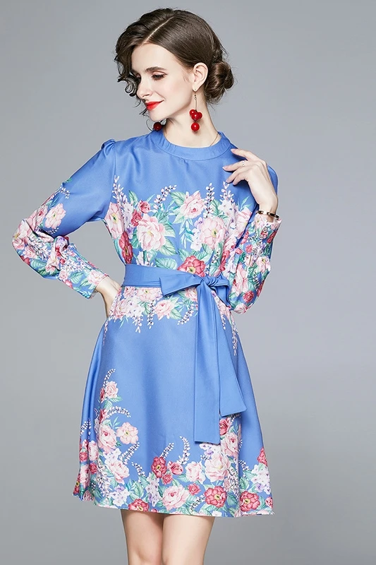 

- shows female new dress designs are printed dress skirt for a holiday