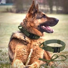 Поводок для собак, тактический, прочный, регулируемый, нейлоновый, военный