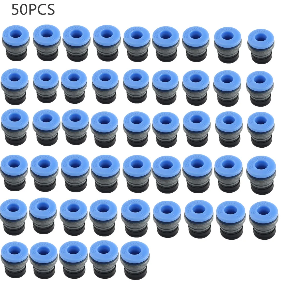 

3D Printer 50PCS Embedded Collet Clips For Extruder And Other Embeddable Tube Ptfe Tube Blue Collet Clips High Quality