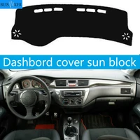 for mitsubishi lancer 9 glx interior accessories auto car dashboard cover dash mat board pad carpet dashmat anti uv mats
