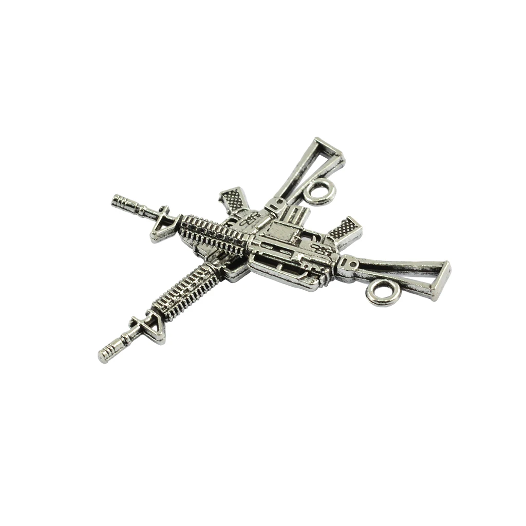 Различные стили античного серебра различные пистолет оружие ювелирные изделия