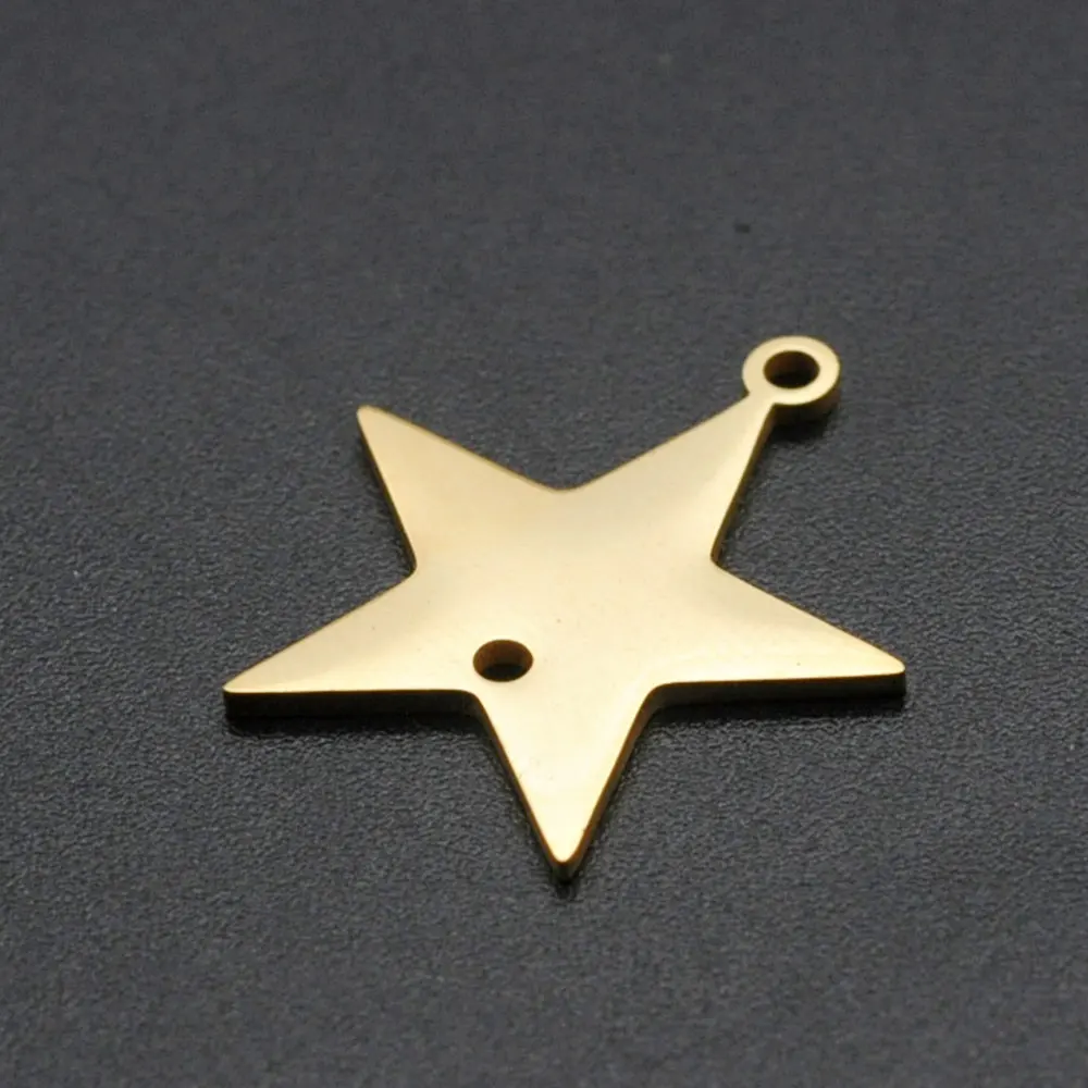 5 шт./лот 100% серьги-подвески из нержавеющей стали с геометрическим рисунком в виде