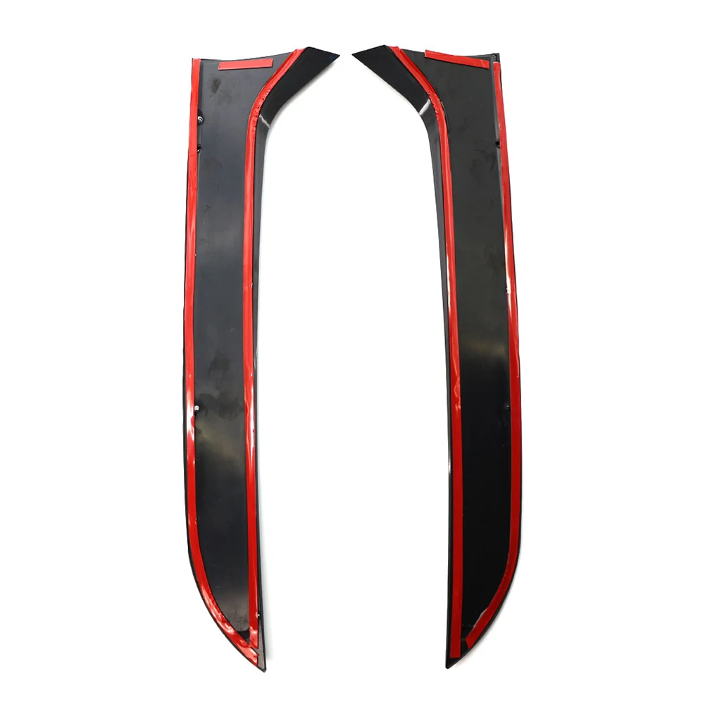 Автомобильный задний боковой спойлер на окно 2 шт. регулируемый сплиттер отделка