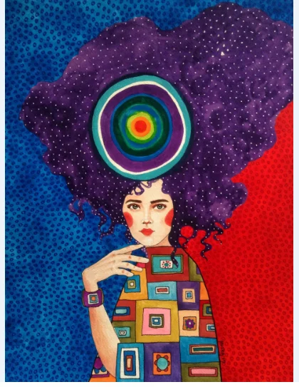 

Картина YIKES "Красивая женщина"