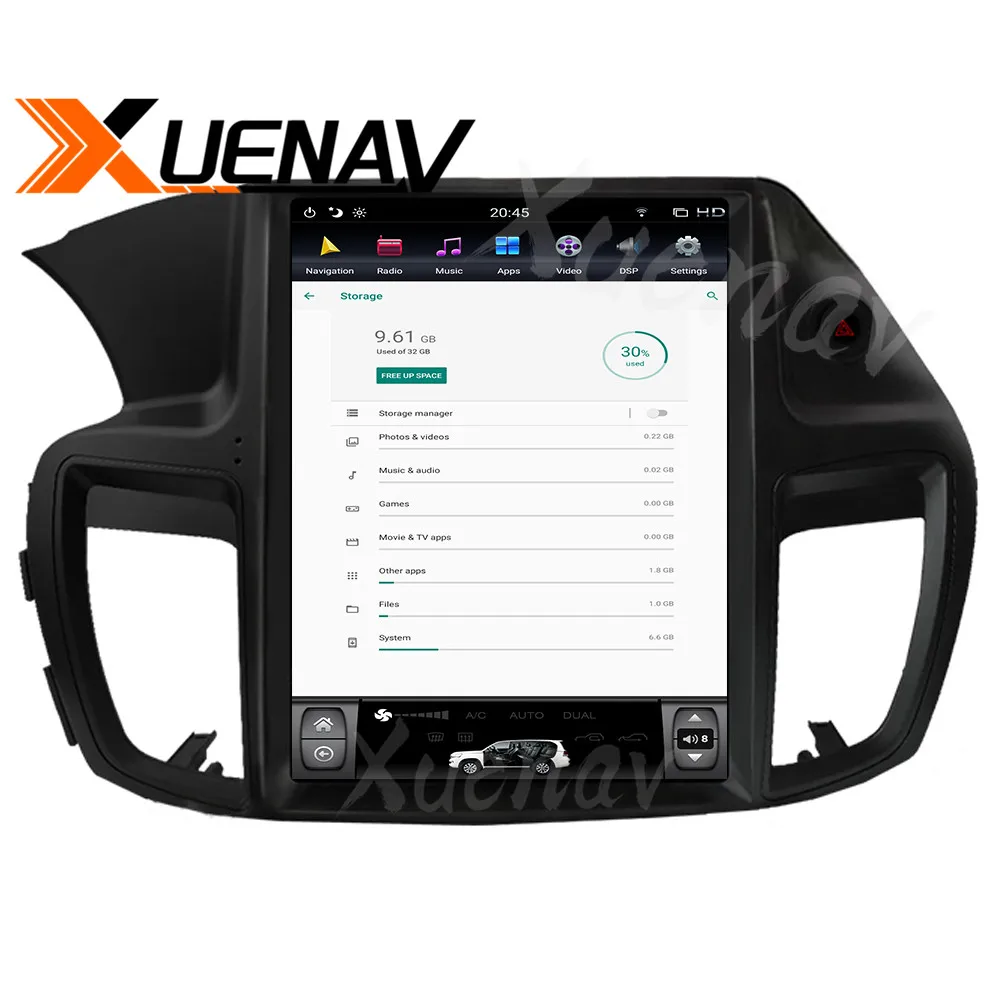 

XUENAV 12.1 Inch 2din Android System PX6 For-HONDA-ACCORD 9 2012-2017 Car GPS Navigation Autoradio DVD Car Multimedia Player