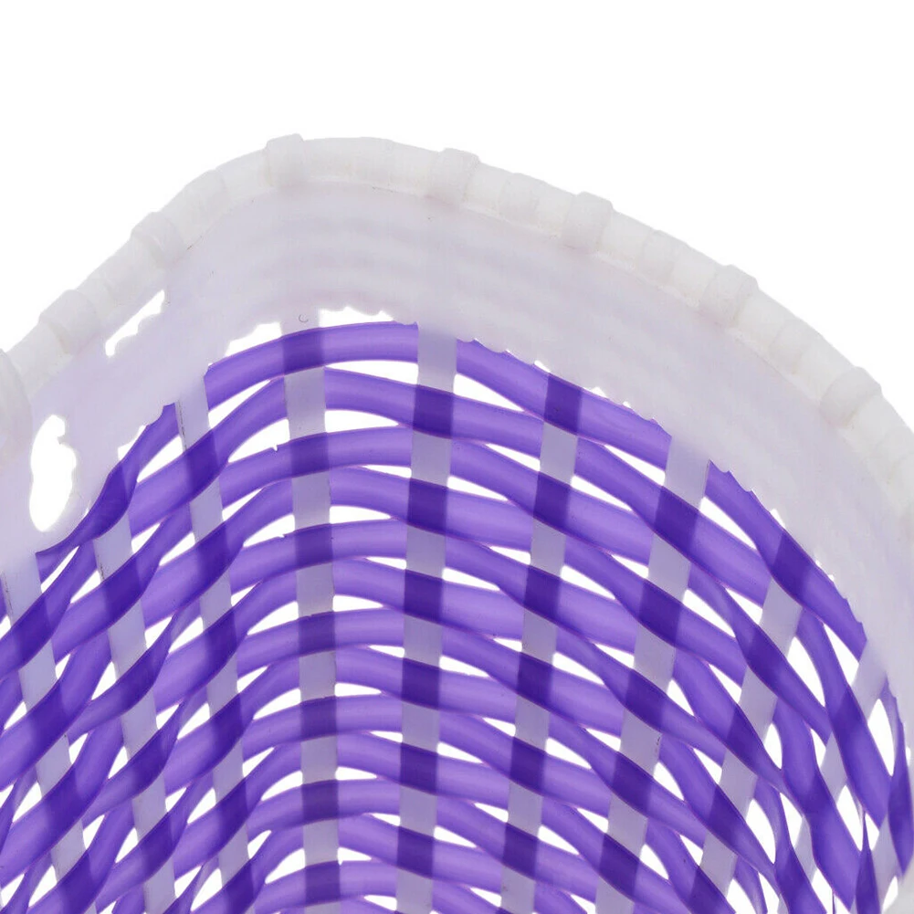 Пластиковая вязаная корзина для велосипеда ручной работы Детские аксессуары