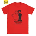 Мужские футболки I Am Devilman Crybaby, одежда из чистого хлопка с японским аниме, Повседневная футболка с короткими рукавами, футболки для подарка