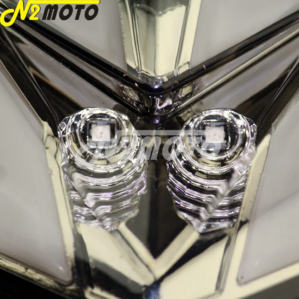 Светодиодный задний фонарь для мотоцикла стоп-сигнал Kawasaki Z800 Ninja ZX6R ZX-6R 636 Z125 2013-2017