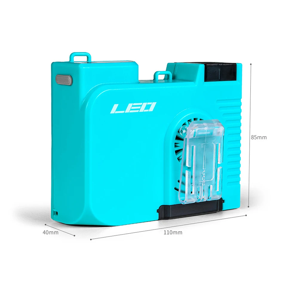 

Waist Fan 2200mAH Portable Hanging Fan Outdoor Working Fishing Fans USB Battery Electric Handheld Air Conditioner Recharge