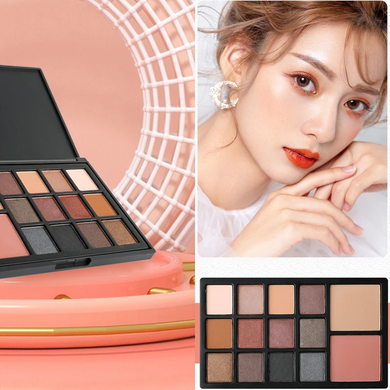 

New 14 Colors Eyeshadow Palette Matte Glitter Eye Shadow Long Lasting Eyes Make Up Naakt Make Set Cosmetics For Eye