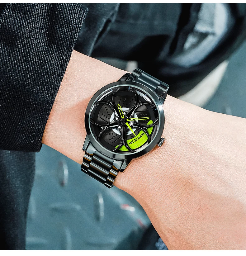 

Часы наручные SANDA мужские с креативным дизайном, водонепроницаемые, из нержавеющей стали