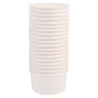 100 шт. одноразовые чашки для мороженого, десертные чашки, чашки для пудинга для мороженого, компактные чаши для закусок, одноразовые бумажные чашки