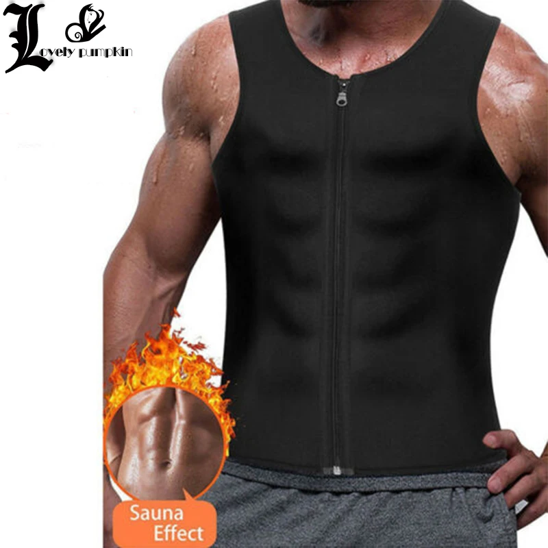 Waist Trainer Vest for Weight loss Hot Neoprene Corset Body Shaper Zipper Sauna Tank Top Workout Shapers Shirt Shapers