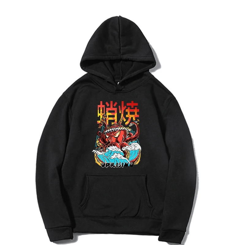 

Funny Octopus Men harajuku hoodies Hip Hop Hoodie Long sleeve tops