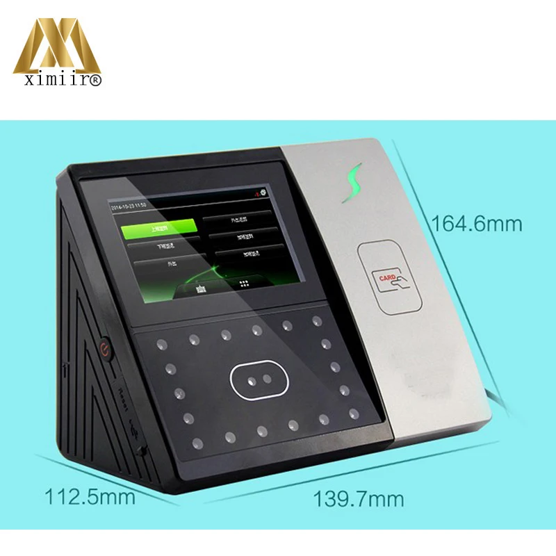 ZK Iface701 контроль доступа 4 3 'tft сенсорный экран WiFi TCP/IP считыватель ID карт для
