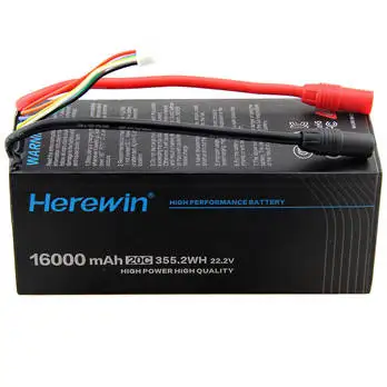Оригинальная Аккумуляторная Батарея Herewin 16000mah 22 2 v 20C сельскохозяйственная
