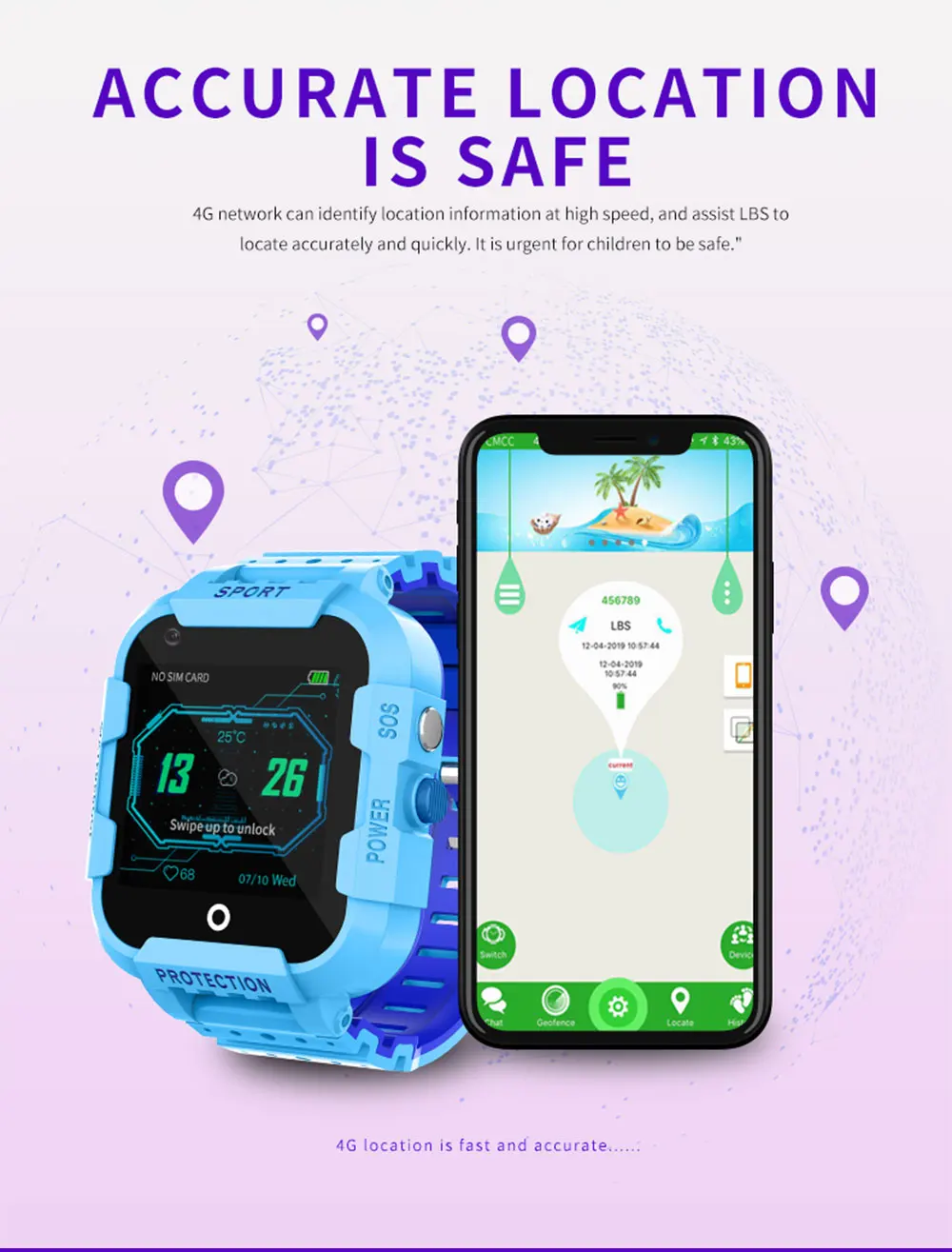 DF39 Детские умные часы 4G wifi телефон 1,44 дюймов IP67 SOS LBS LTE камера ребенок HD голосовой чат для детей трекер часы телефон подарок