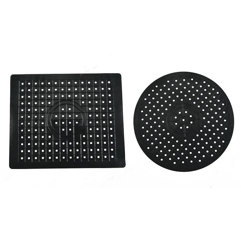 

1PC Heat Resistant Kitchen Sink Protector Dish Drying Mat Tableware Place Drainer Sink Mat Kitchen Accessories Round Square