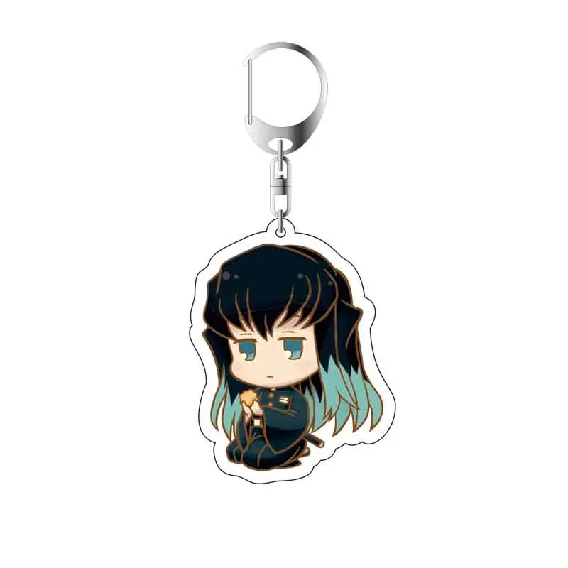 Новые брелки для ключей из аниме рассекающий демонов с лезвием призрака чокер