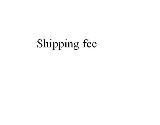 

Shipping Fee
