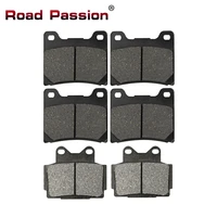 road passion motorcycle front and rear brake pads for yamaha fzr400 genesis 1986 fz400n ikf46k33m 1985 rd500 lc fzr 400