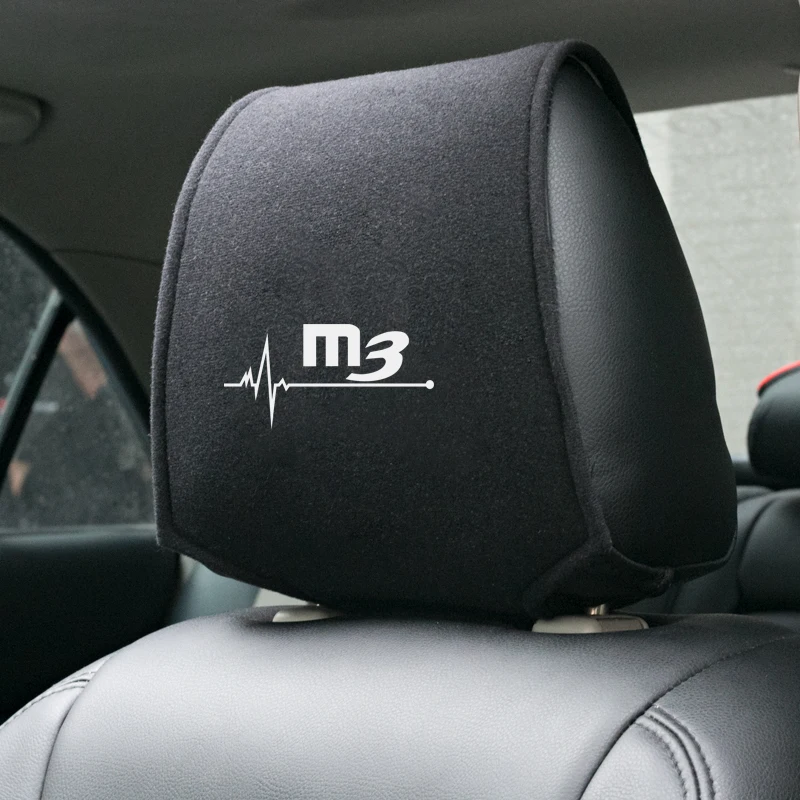 1 шт. чехол на подголовник автомобильного сиденья для Mazda M3 M6 CX 5 CX-5 CX3 Atenza