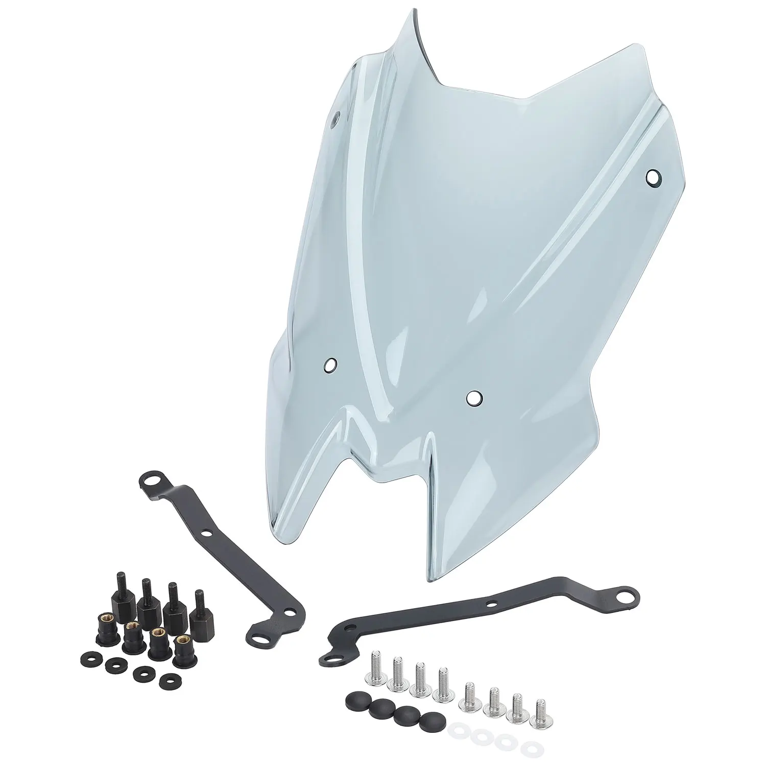 windscreen for kawasaki z650 2020 motorcycle windshield accessories abs z650 wind shield screen protector parts with bracket free global shipping