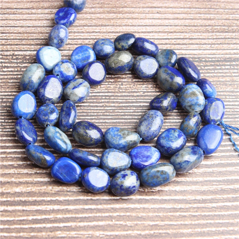 Lan Li естественный неправильной формы лазурит свободные бусины гладкие