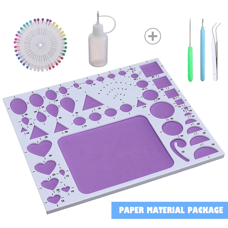 Набор инструментов ручной работы из 6 шт./компл. шаблон пинцет булавки набор для