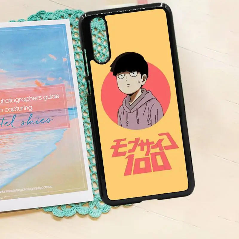 

Mob psycho 100 Shigeo Kageyama anime Phone Case PC for iPhone 11 12 pro XS MAX 8 7 6 6S Plus X 5S SE 2020 XR